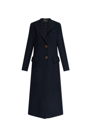 Navy blue Wool coat JIL SANDER - Vitkac Italy